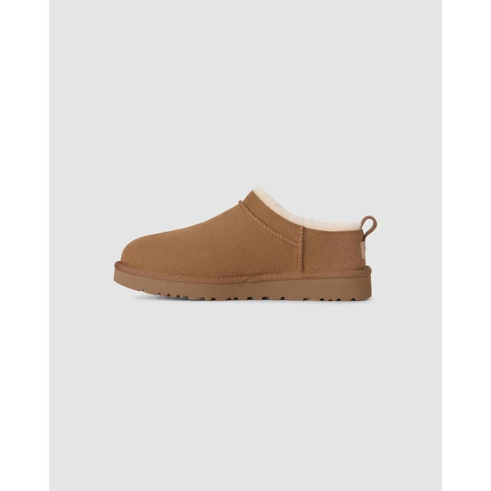 NEW UGG women's classic micro boot in chestnut - Picture 3 of 5